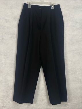 Kathie Lee Collection Wide Leg Black Pants